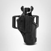 Blackhawk T-Series L2C Compact Holster for Glock 19 26 27, Right Hand, Black Matte Finish, 410701BKR