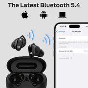 Monster MH11903 Wireless Earbuds In-ear Bluetooth Headphones, 25H Playtime, Black