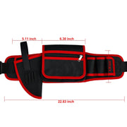 Lockways GJYB Waist Work Apron for Men Fathers Day Gifts, Tool Belt Pouch Construction Bags for Dad Elect