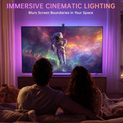 Froura Froura-0545 LED Backlight Strip, 14.76 FT Cuttable RGB w/Smart Screen Sync Sensor, App Control