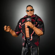 WWE Monday Night War Elite Collection The Rock 6-Inch Action Figure with TrueFX Detailing, Deluxe Articulation, Interchangeable Hands, Accessories, Build-a-Figure Part