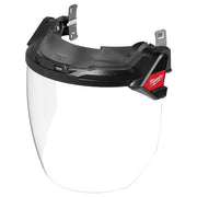 BOLT GASKETED FULL FACE SHIELD - CLEAR DUAL COAT LENS COMPATIBLE WITH MILWAUKEE BOLT SAFETY HELMETS & BOLT HARD HATS