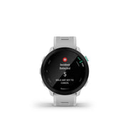 Garmin CE010-02562-01 Forerunner 55 GPS Running Smartwatch and Fitness Tracking - White
