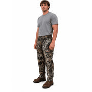 Mossy Oak New Break Up Men's 6-Pocket Cargo Hunting Pants, Brown Bottomland Camouflage, Classic Fit, Cotton Twill Fabric, 2XL