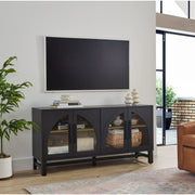 Better Homes & Gardens BHS336249972015 Juliet Arc TV Stand for TVs up to 65-in, Black Wood Finish