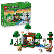LEGO Minecraft First Night Adventure Building Toy, 301 Pieces, Multicolor, Ages 8+, Includes 7 Minifigures and Accessories, 6585539