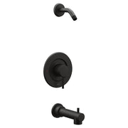 Moen T2193NHBL Single-Handle Posi-Temp Tub & Shower Faucet Trim Kit, Matte Black