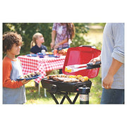 Coleman Portable Sportster 1-Burner Propane Grill with 11,000 BTUs, Red