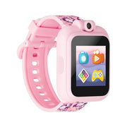 iTech 900228M-40-PNP Girls Earbuds & Smartwatch Set, Pink Unicorn Print