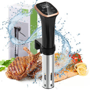 BLITZHOME Sous Vide Cooker Pro,IPX7 1100W Precision Sous Vide Machine,Ultra-quiet Fast-Heating Immersion