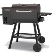 PARGRILL Wood Pellet Grill & Smoker, BBQ Grill with Auto Temperature Control, Bronze Black - 467 Sq In Cooking Area