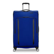 American Tourister Dash XLT Softside Large Checked Luggage with Spinner Wheels, Sapphire Blue