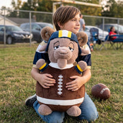 Ready to Hug Sport GOAT Football Plush, 24-Inch, Multicolor, Ultra Soft Polyester