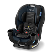 Graco TriRide 3-in-1 Convertible Car Seat, Clybourne Black, Rear-Facing 5-40 lb, Forward-Facing 26.5-65 lb, Highback Booster 40-100 lb, 2215745