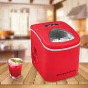 Frigidaire EFIC128-RED-6COM 26 lbs Retro Ice Maker Red