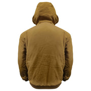 ActionHeat AH-WJKT-5V-K-3X 5V Battery Cordless Heavy-Duty Heated Work Jacket for Men - Khaki - 3XL