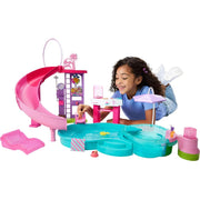 Barbie JFP01 Dream Pool Playset with Slid and Bubbling Hot Tub