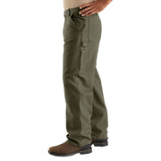 Carhartt Loose-Fit Washed Duck Utility Work Pants for Men - Moss - 32x32