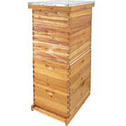Jacgood 5 Box Bee Box for Beekeeping with 2 Deep Brood Boxes and 3 Medium Super Boxes