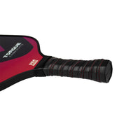 Vulcan Torque Composite Pickleball Paddle, Lightweight, Cushioned Grip, Durable Edge Guard, Red Black, WALVTOR-RED