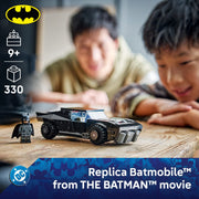 LEGO DC Batman The Batman Batmobile Building Toy, 330 Pieces, Includes Batman Minifigure with Fabric Cape and 20th Anniversary Golden Coin, Ages 9+, 6588654