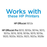 HP 3JA01AN#RFD 962XL High Yield Magenta Ink Cartridge, 1600 Page Yield, Black
