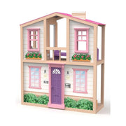 KidKraft So Dreamy Wooden Dollhouse with 30 Accessories, Fully Assembled, Two-Level Multi-Room Design, Sturdy Wood Construction, 20631