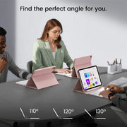 SZPSGC iPad Case with Magnetic Detachable Bluetooth Keyboard, Soft TPU Back Cover, Pencil Holder, Adjustable Viewing Angles for iPad 11th Gen 11 in and 10th Gen 10.9 in