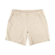 Aftco Everyday Stretch Shorts for Men, 4-Way Stretch, UPF 50 Sun Protection, DWR Stain Resistant, Khaki, Medium, 81538391