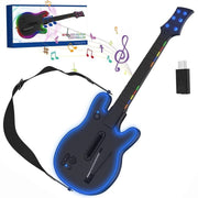 Prociv Wireless Guitar Controller, 2.4G Wireless, Customizable Faceplates, RGB Light, Compatible with PS4, PS3, PC