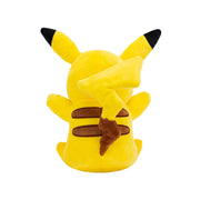 Jazwares Pokemon Pikachu Plush Figure, 8 Inch, Soft Polyester Stuffed Toy, Multicolor, PKW4193