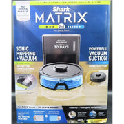 Shark UR2450WS Matrix 2 in 1 Self Empty Robot Mop Vacuum Black