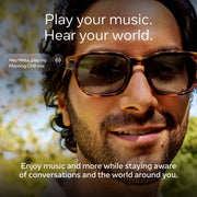 Meta Fury AI Smart Glasses with 12MP Camera, Live Translate, Open-Ear Audio, Racing Green Frame, Light Blue Atlantic Lenses, 8+ Hour Battery