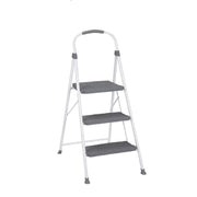 Cosco 3 Step Premium Folding Stool White/grey