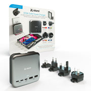 Atomi Smart Wall Charger with Universal Travel Adapters - Safety and Reliability