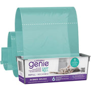 Litter Genie Easy Roll Refill Cat Litter Disposal Bags, Ultimate Odor Control, 24 Count, I000372