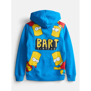 20th Century Fox Home Entertainment Bart Simpson Boys Graphic Hoodie & Joggers Set, 2-Piece, Size: XXL 18, Neon Blue