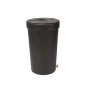 Good Ideas RW-ASPEN50-OAK Aspen ECO 50 Gallon Rain Barrel Rain Collector Saver w/ Brass Spigot