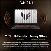ASUS TUF F16 Gaming Laptop, Intel Core i7-14650HX, NVIDIA GeForce RTX 5060, 16in FHD+ IPS Display, 165Hz Refresh Rate, 32GB DDR5 RAM, 2TB PCIe SSD, RGB Backlit Keyboard, Windows 11 Home