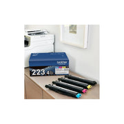 Brother TN2234PK Standard-Yield Toner TN223, 4-pack (Black, Cyan, Magenta & Yellow)