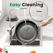 Chef Power AHUSHA01001 10 Pieces Pots and Pans Set, Hard Anodized Cookware Set