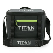 Titan By Arctic Zone 10004128 Welded Cooler With 12 Can Capacity, Black/Green