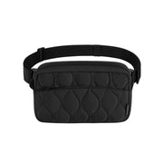 Bagsmart Womens Fanny Pack Lightweight Crossbody Belt Bag Adjustable Strap Fashion Waist Pack for Travel Workout Beige BM0110032AN498