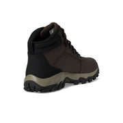 Columbia 2125222-231 Newton Explorer Waterproof Hiking Boots for Men, 9M, Cordovan/Stone Green