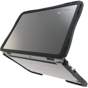 UZBL Air Hard Shell Case for Dell Chromebook 11 CC11260 2-in-1 and Clamshell, Clear, Slim Fit, Heavy Duty Protection, DELL7073AIR