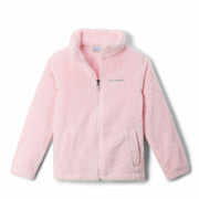 Columbia Toddler Girls Fire Side Sherpa Full Zip Fleece Jacket, Satin Pink, Size 3T, 17990846083T