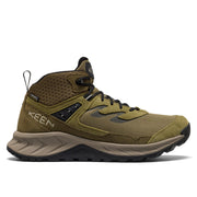 KEEN Hightrail Waterproof Hiking Boots for Men, Martini Olive/Dark Olive, Size 10, Regular Fit, 1031833