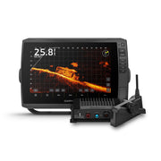 Garmin ECHOMAP Ultra 2 Fish Finder LiveScope Plus Bundle, 12-Inch Touchscreen, 10 Hz GPS, Dual microSD Slots, Navionics+ Charts, 010-02880-10