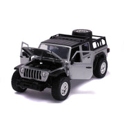 Jada Toys 1:24 Scale 2020 Jeep Gladiator Diecast Collectible Car, Silver, 31984