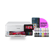 Epson ET-8500 EcoTank 8500SE Supertank Photo Printer (White)